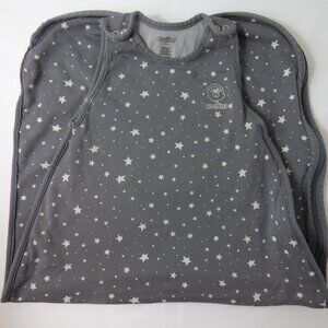 Woolino 4 Season® Ultimate Baby Sleep Bag, Merino Wool & Organic Cotton, Star Gr